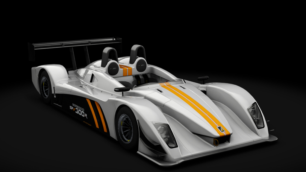 2022 Caterham-Lola SP/300.R LMP300 Fictional, skin Quartz_Silver