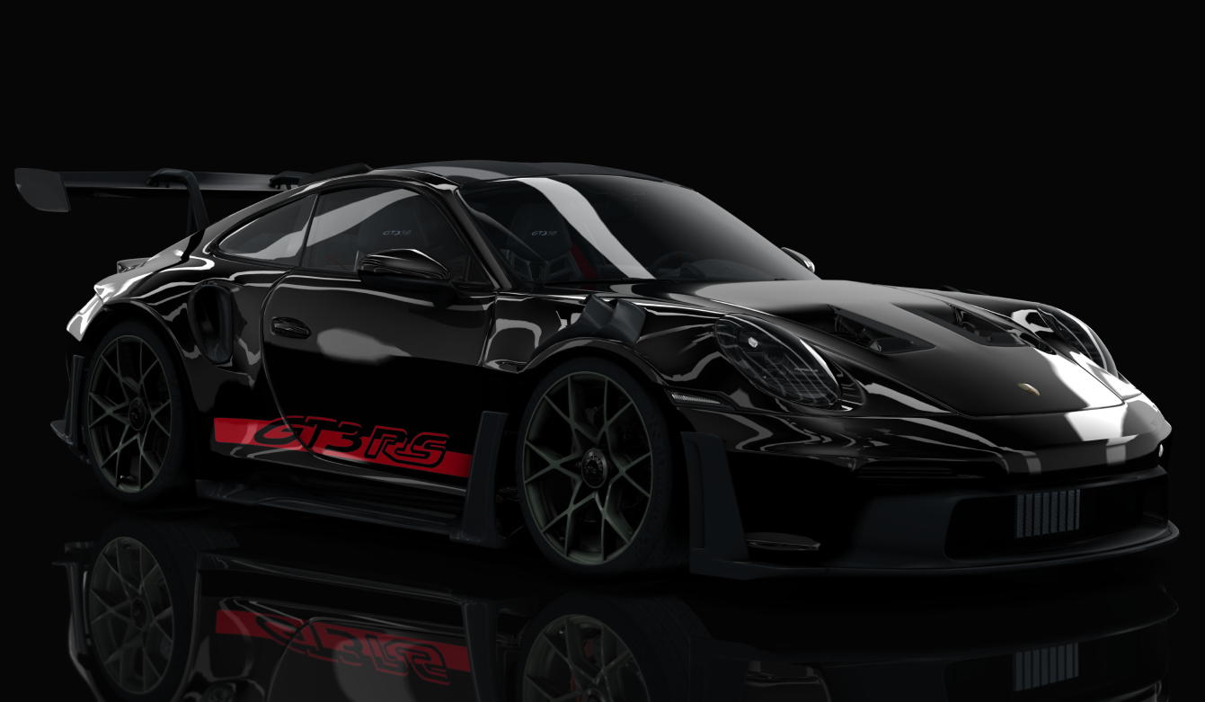 Porsche 992 GT3 RS 2023, skin 06_Black