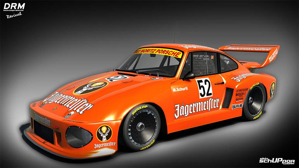 Porsche 935 K2 3.0 DRM '78, skin Jaegermeister_52