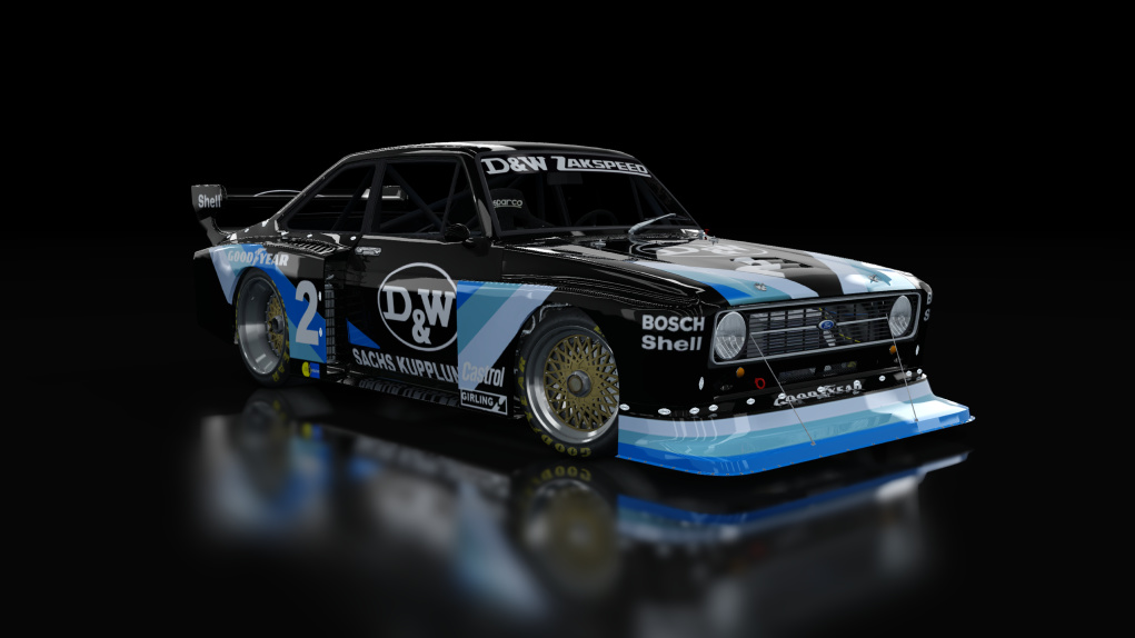 Ford Escort II RS Turbo DRM '78, skin Dw