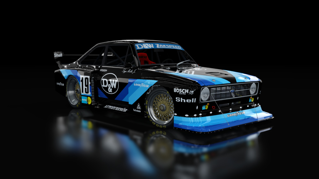 Ford Escort II RS Turbo DRM '78, skin Zakspeed_DW_1979_19