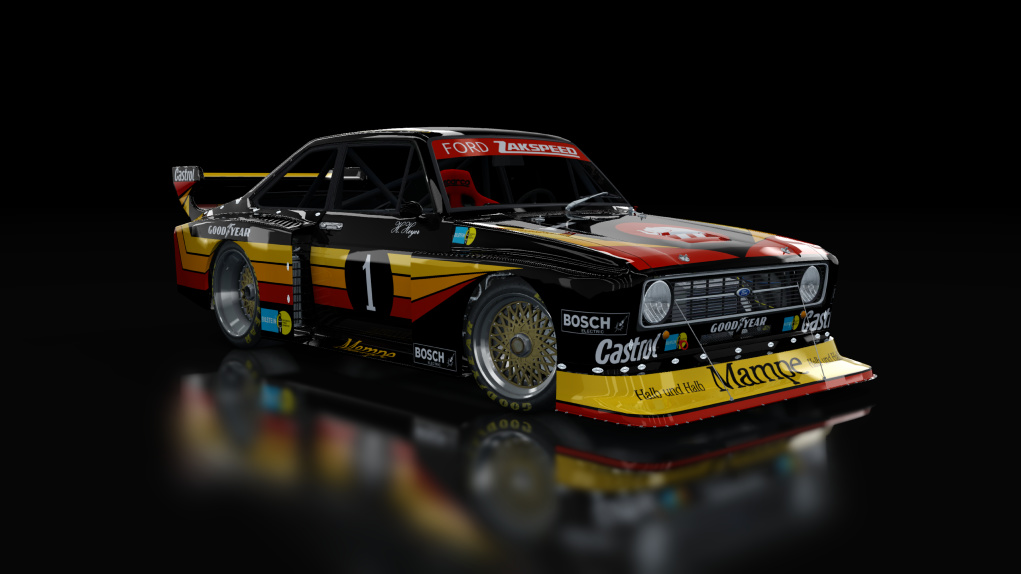 Ford Escort II RS Turbo DRM '78, skin Zakspeed_Mampe_1