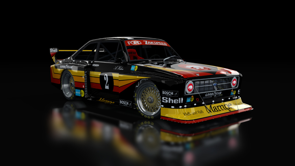 Ford Escort II RS Turbo DRM '78, skin Zakspeed_Mampe_2