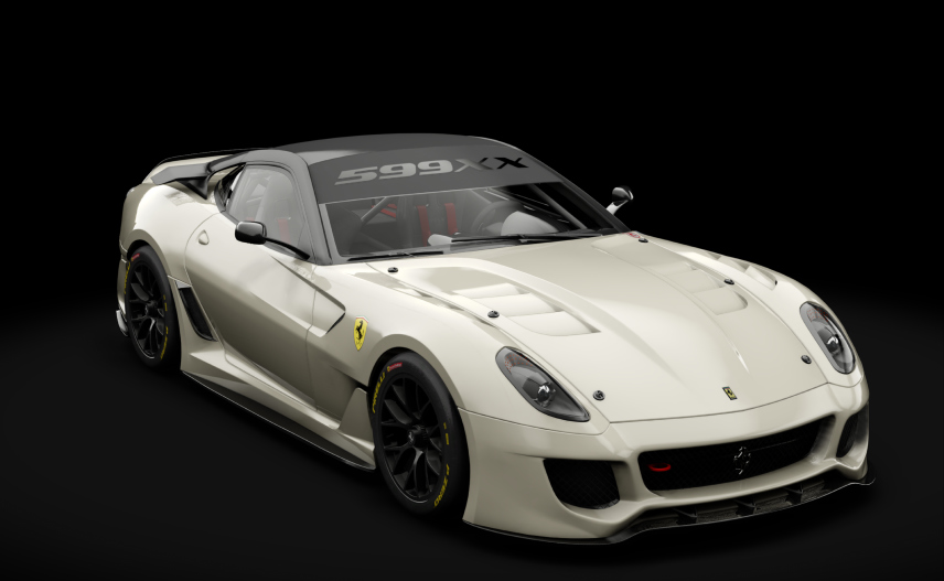 Ferrari 599XX 2010, skin 06_avorio