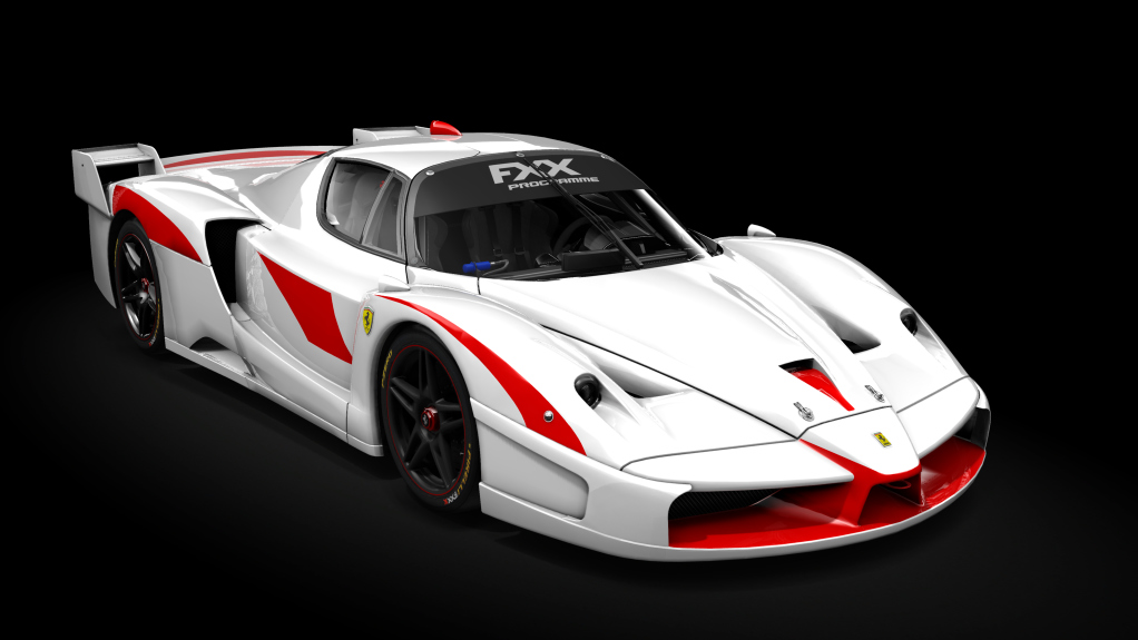 Ferrari FXX Evoluzione 2008, skin 01_Bianco Avus 2