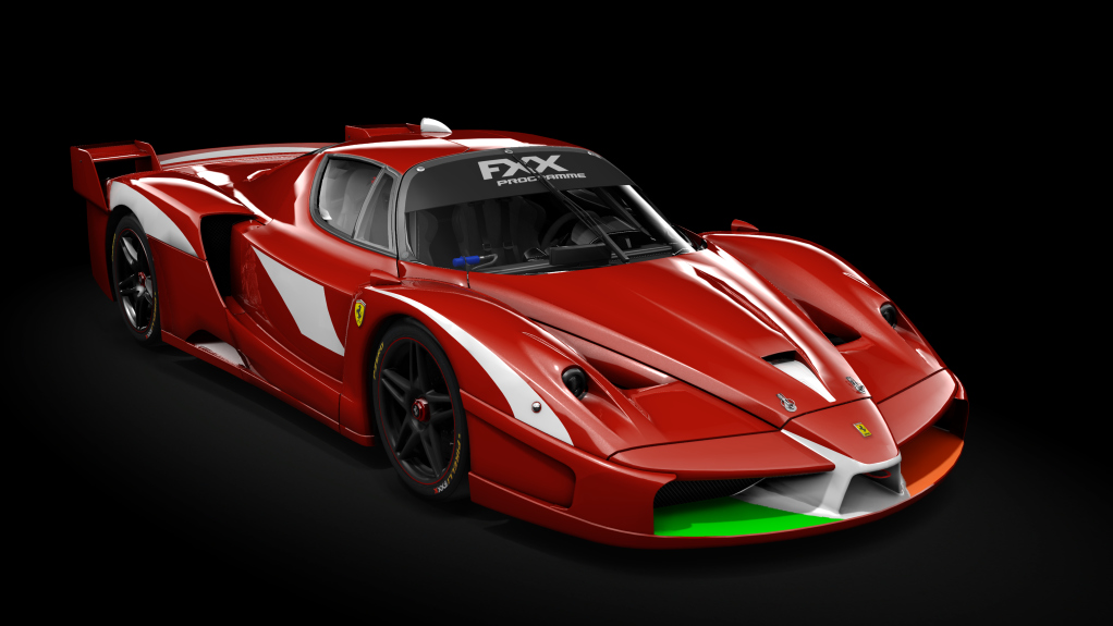 Ferrari FXX Evoluzione 2008, skin 99_rosso_corsa 3