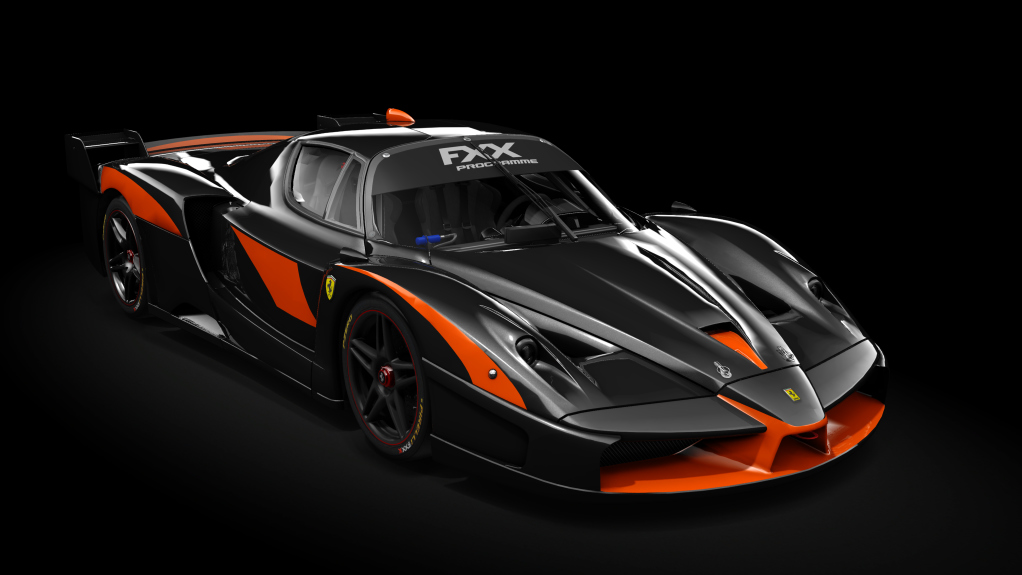 Ferrari FXX Evoluzione 2008, skin Nero