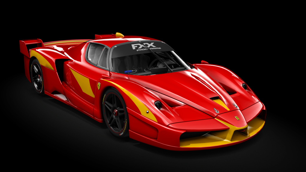 Ferrari FXX Evoluzione 2008, skin Rosso_corsa 2