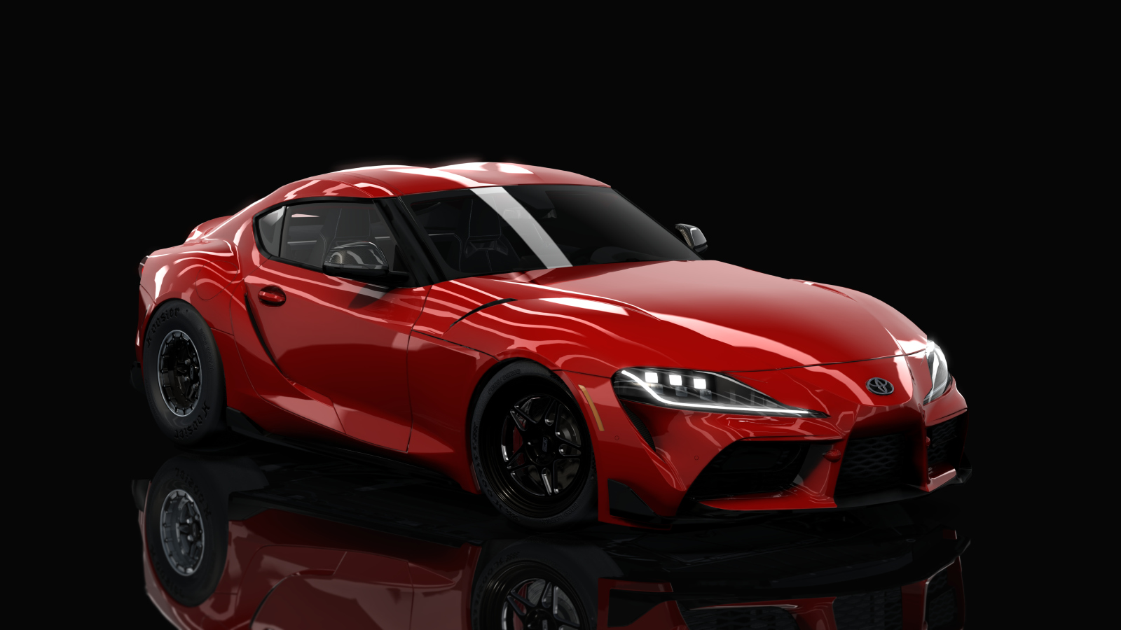 2020 A90 Supra P2uned TX2K, skin 00_prominence_red