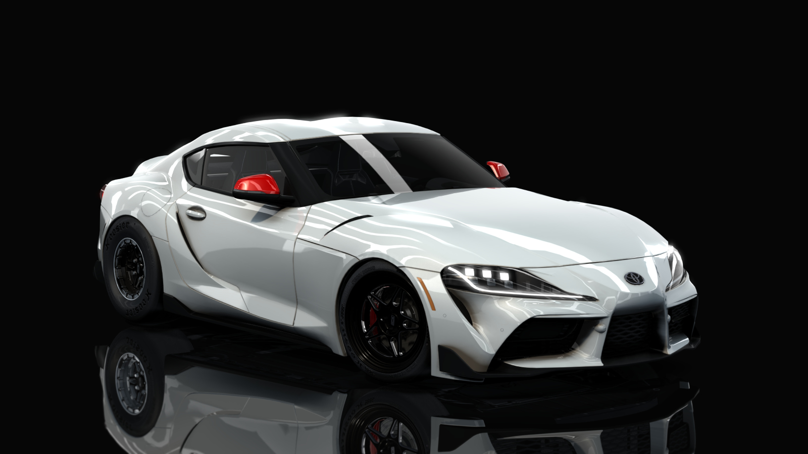 2020 A90 Supra P2uned TX2K, skin 02_white_met