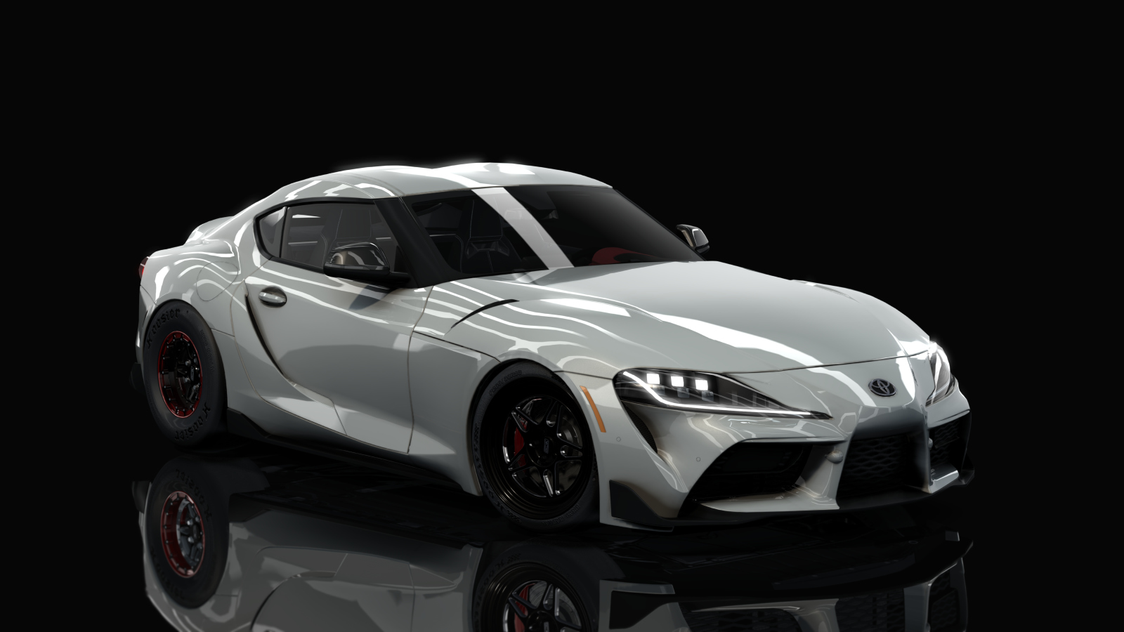 2020 A90 Supra P2uned TX2K, skin 03_silver_met