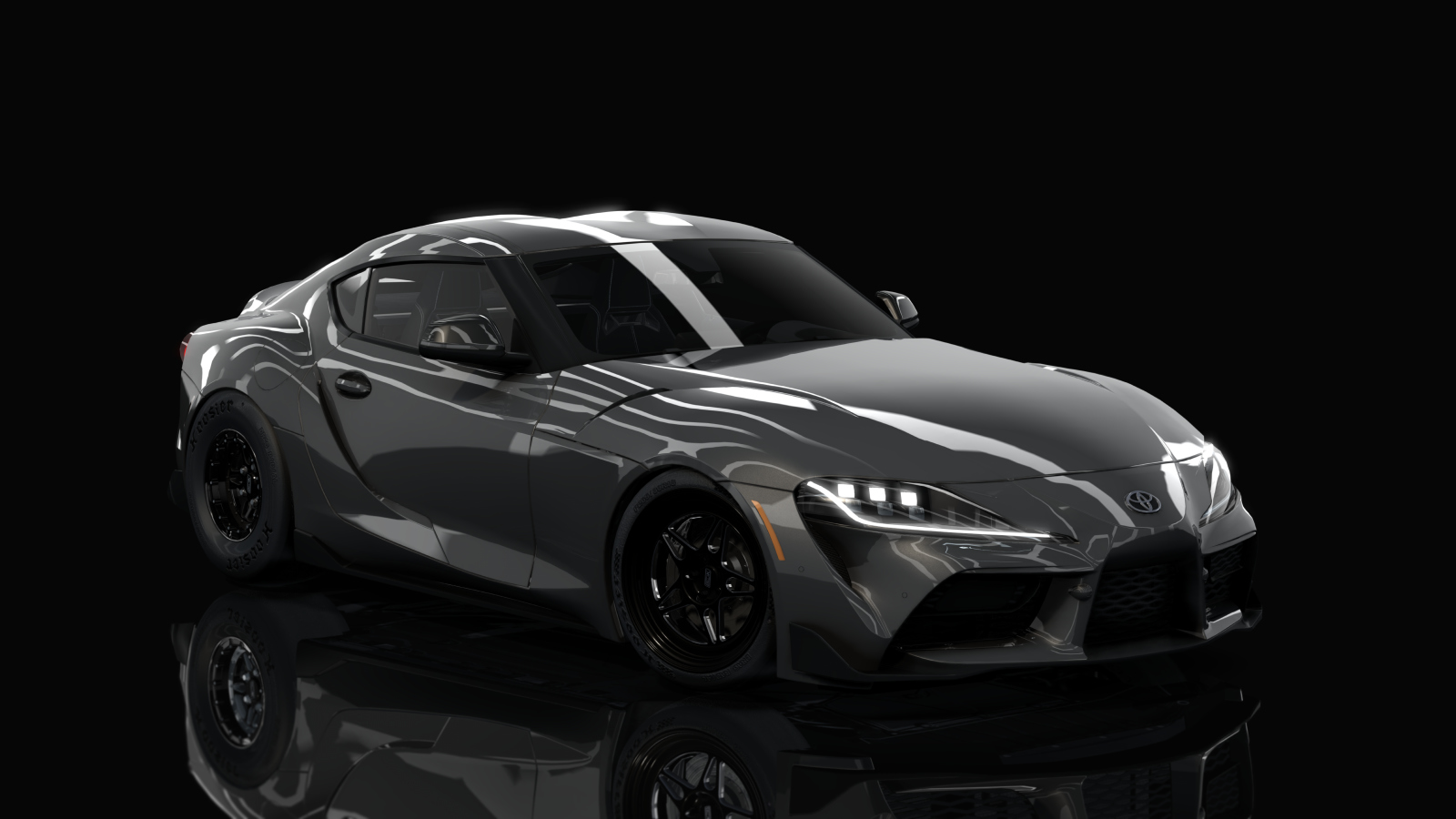 2020 A90 Supra P2uned TX2K, skin 04_ice_grey_met