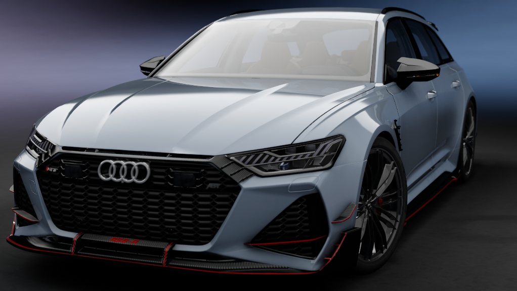 Audi RS6-R 2020 ABT, skin 23_azzurro_california_debadge