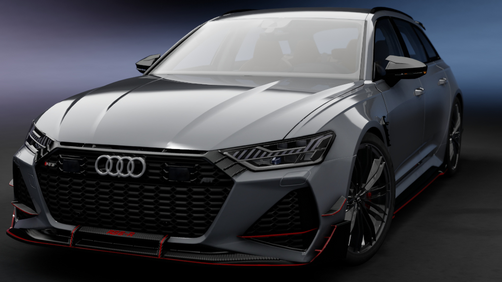 Audi RS6-R 2020 ABT, skin agate_grey_metalic