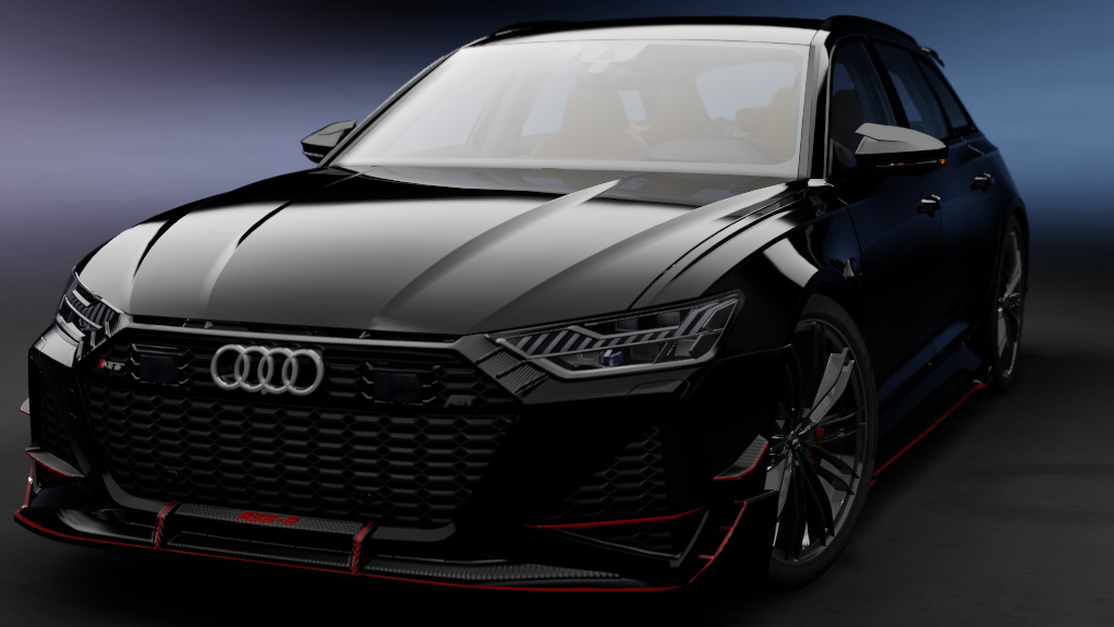 Audi RS6-R 2020 ABT, skin black