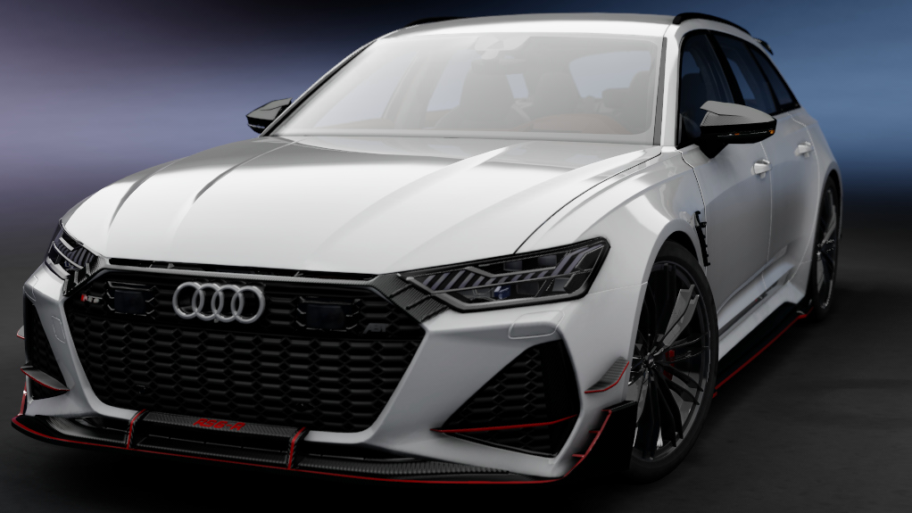 Audi RS6-R 2020 ABT, skin carrara_white_metalic