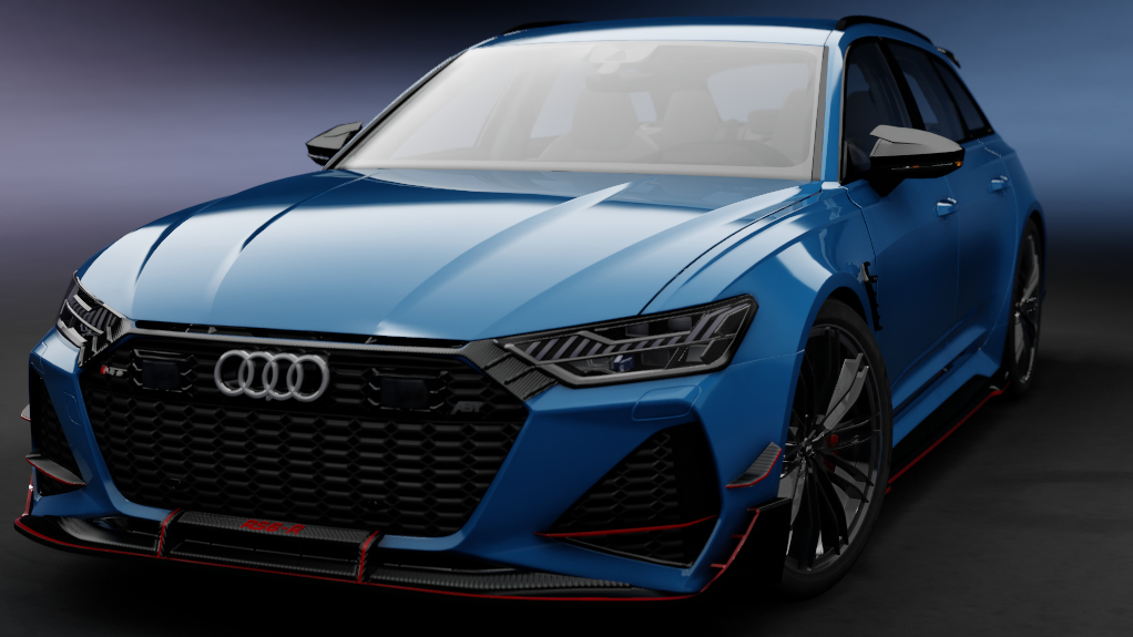Audi RS6-R 2020 ABT, skin dark_blue_metalic