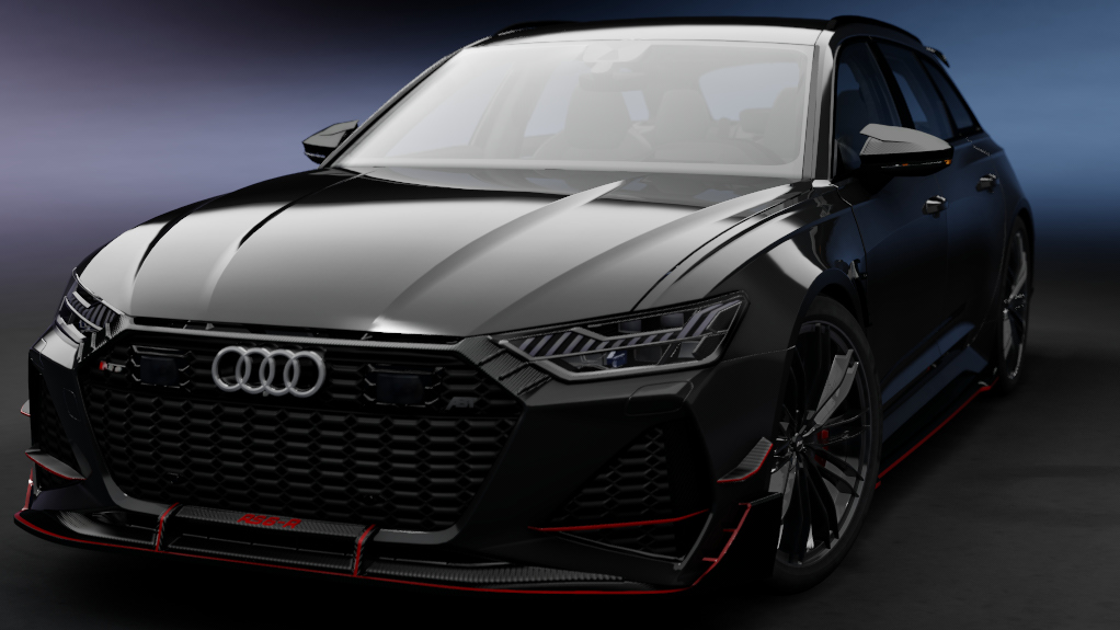 Audi RS6-R 2020 ABT, skin obsidian_selenit