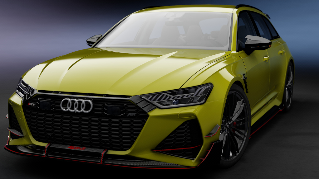 Audi RS6-R 2020 ABT, skin racing_yellow