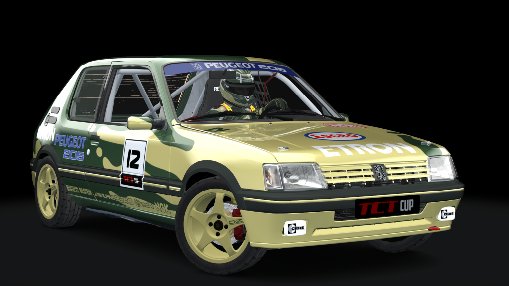 Peugeot 205 TCT Cup, skin escro_etron