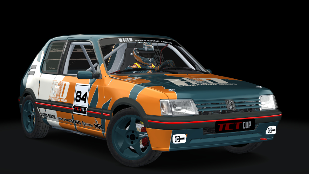 Peugeot 205 TCT Cup, skin hdsrm