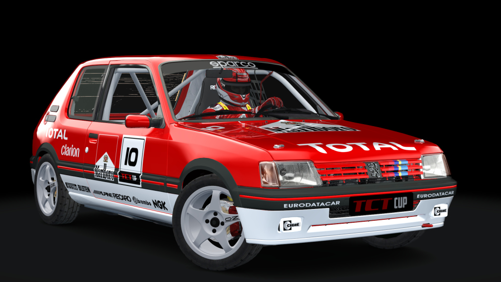 Peugeot 205 TCT Cup, skin marlboro