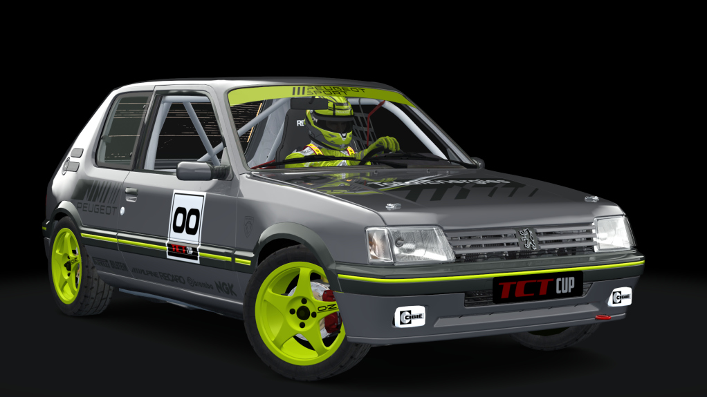 Peugeot 205 TCT Cup, skin pse