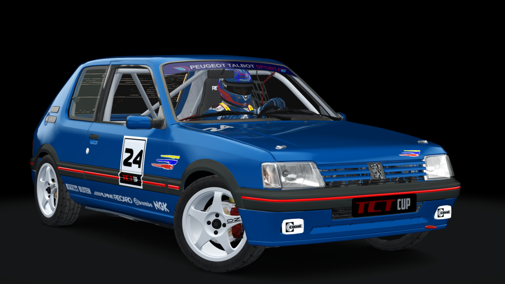 Peugeot 205 TCT Cup, skin pts2