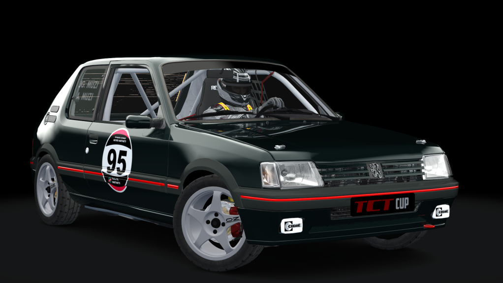 Peugeot 205 TCT Cup, skin safetycar