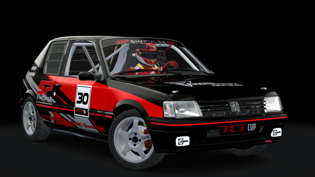 Peugeot 205 TCT Cup, skin simpulse