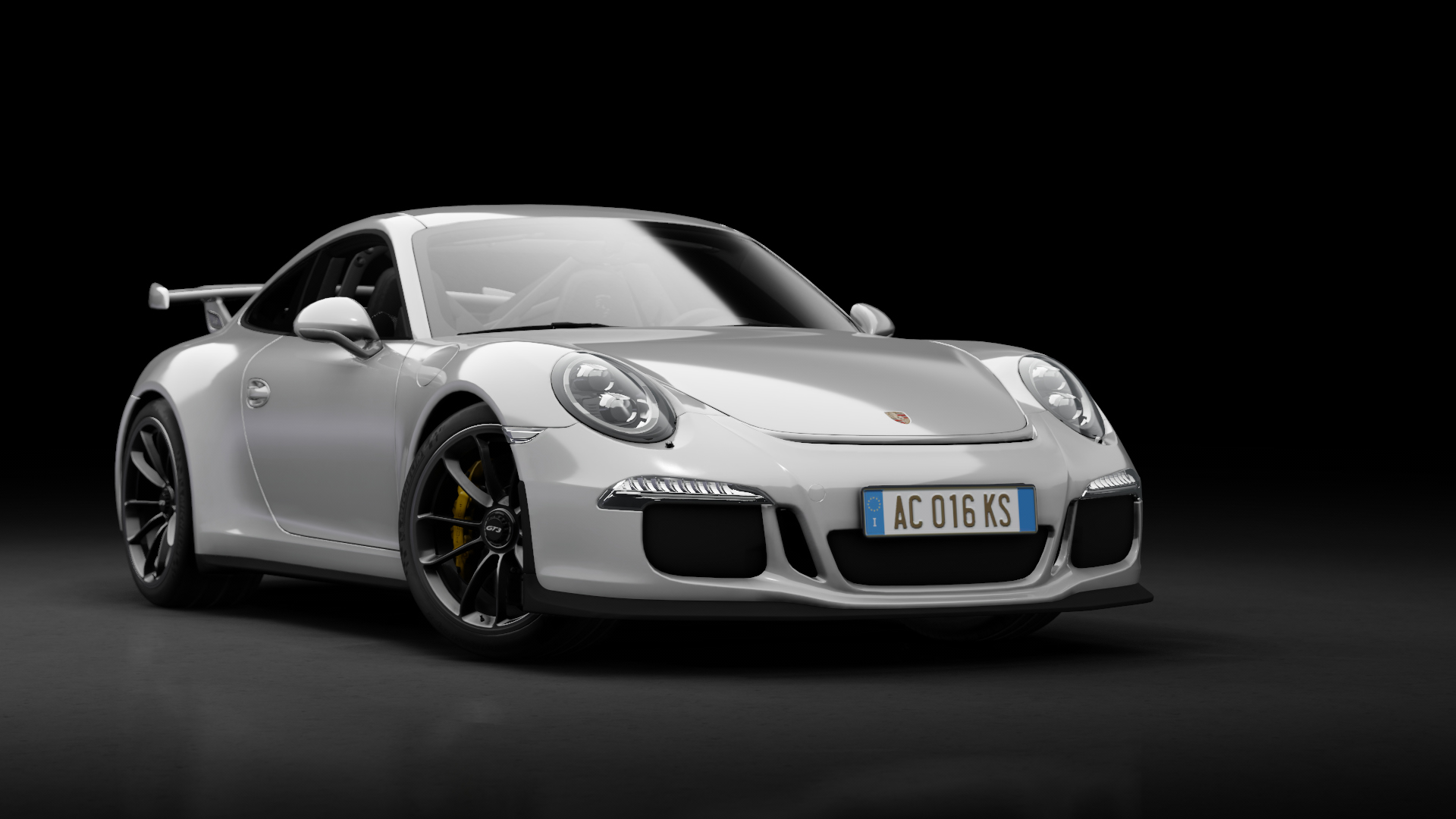 Porsche 911 GT3 (991) 2013, skin rhodium_silver_metailc