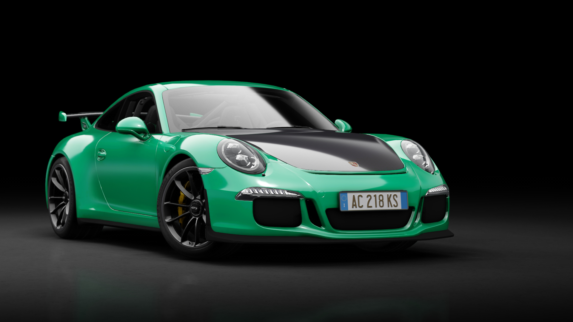 Porsche 911 GT3 (991) 2013, skin rs_green_spring