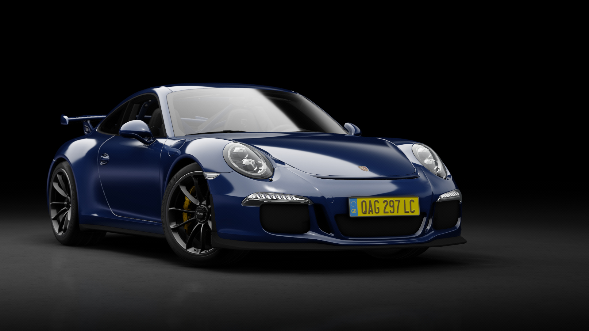 Porsche 911 GT3 (991) 2013, skin sapphire_blue_metalic