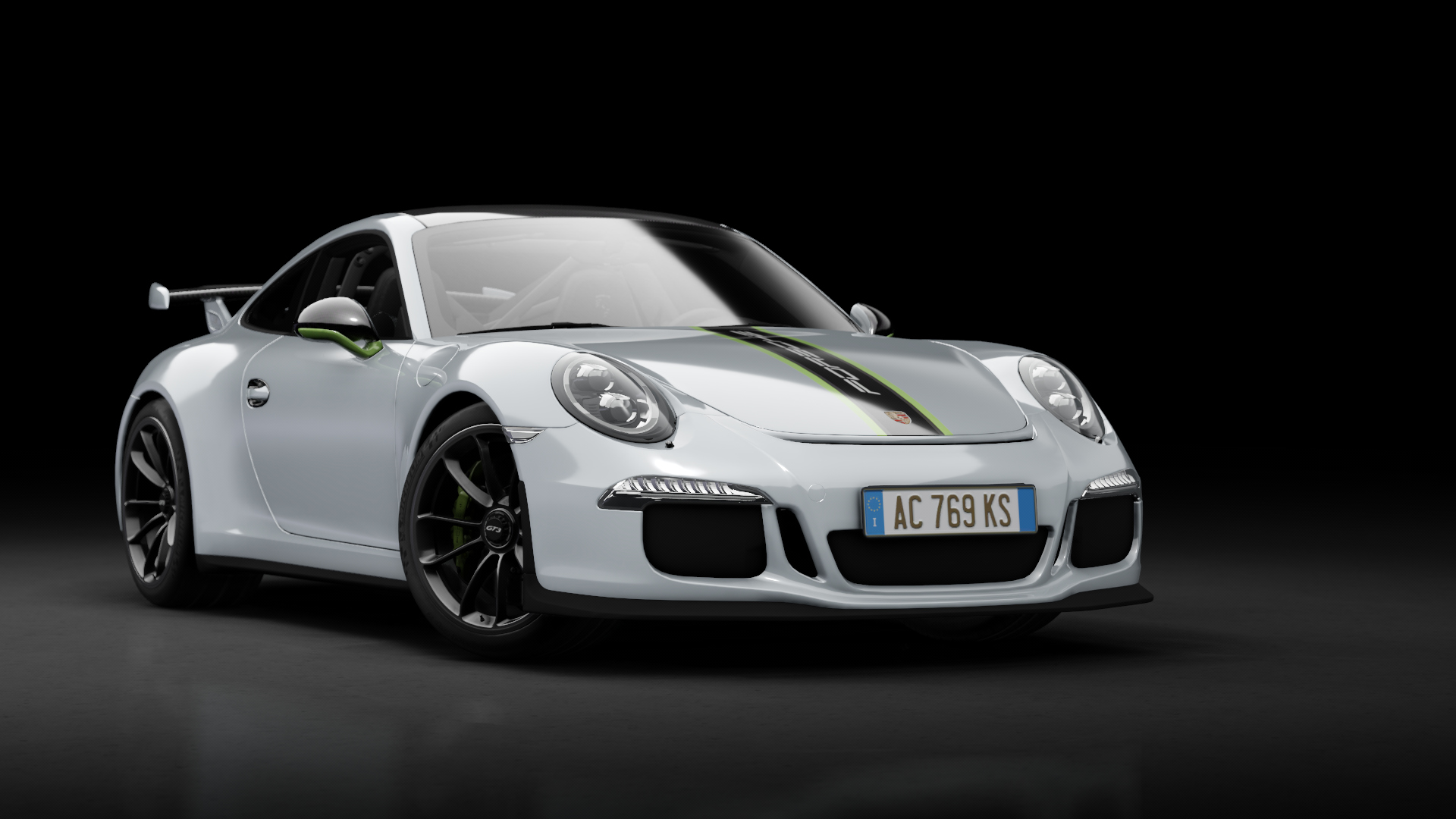 Porsche 911 GT3 (991) 2013, skin special_blue_liquid_light