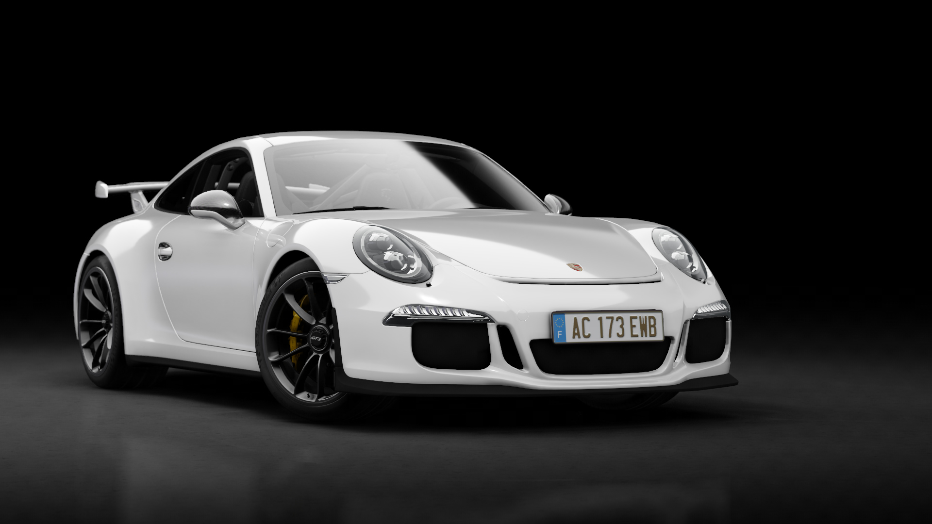 Porsche 911 GT3 (991) 2013, skin white