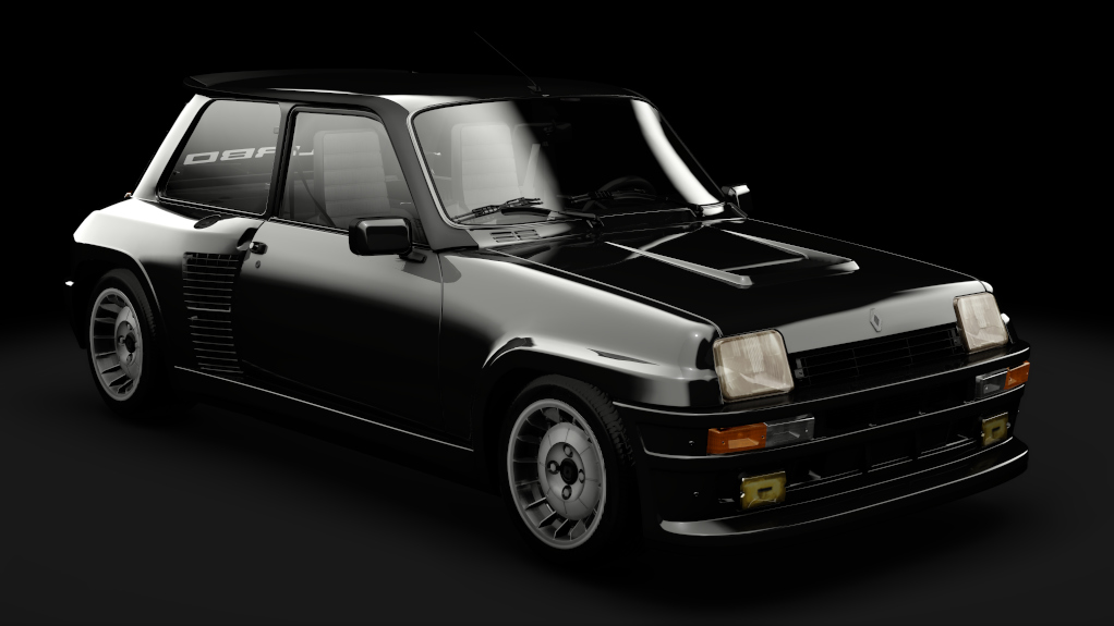 Renault 5 Turbo R, skin 1_ac_black