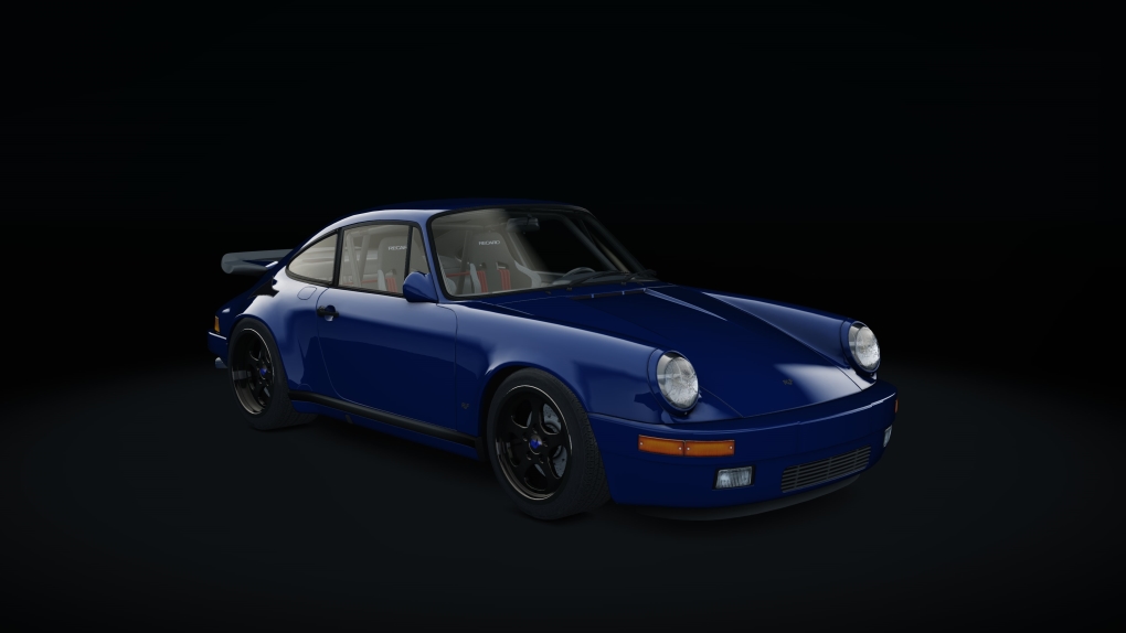 RUF CTR Yellowbird, skin 07_blue_blackrims