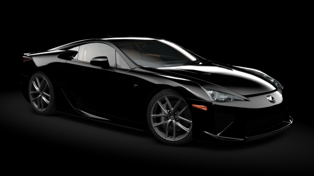 Lexus LFA, skin black_t