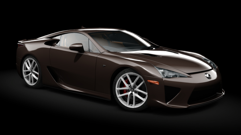 Lexus LFA, skin brown_stone