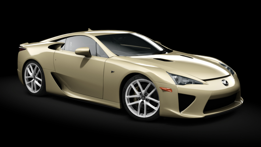 Lexus LFA, skin crystal_gold