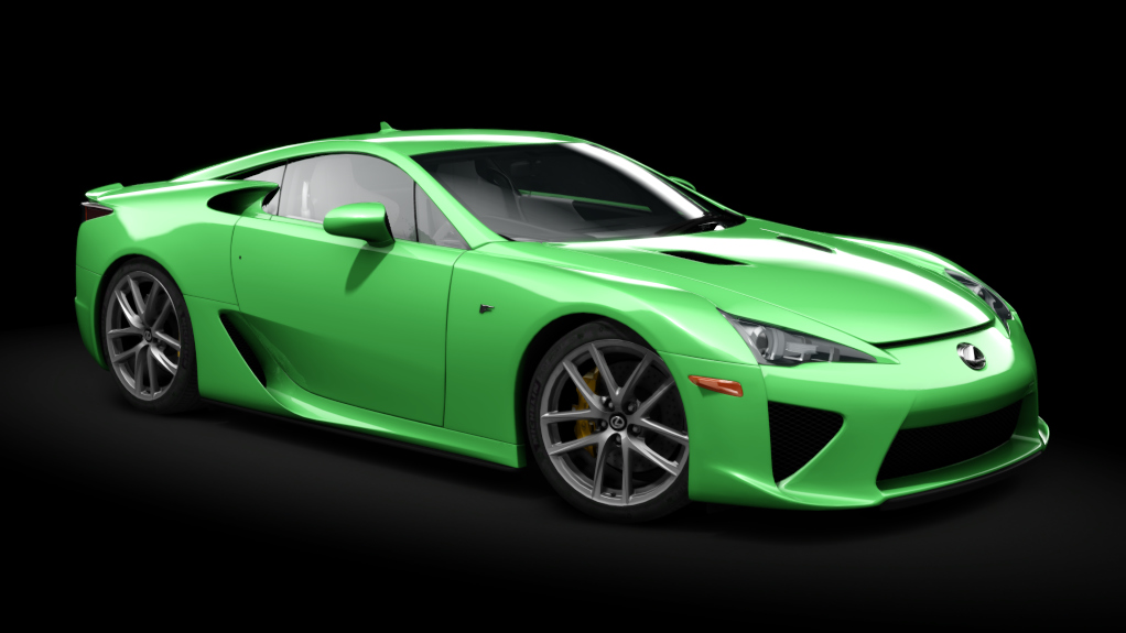 Lexus LFA, skin fresh_green