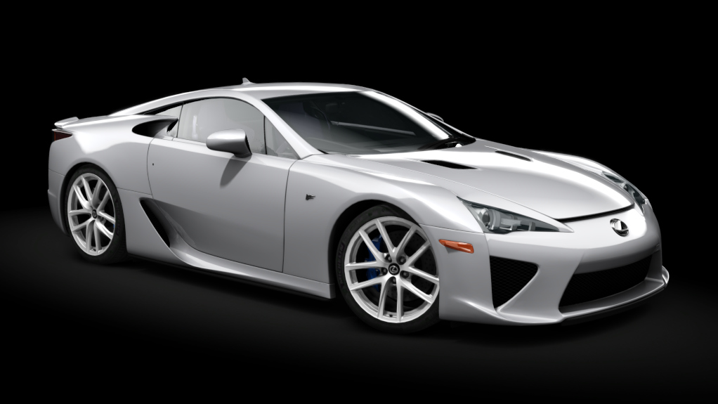 Lexus LFA, skin metallic_silver_l