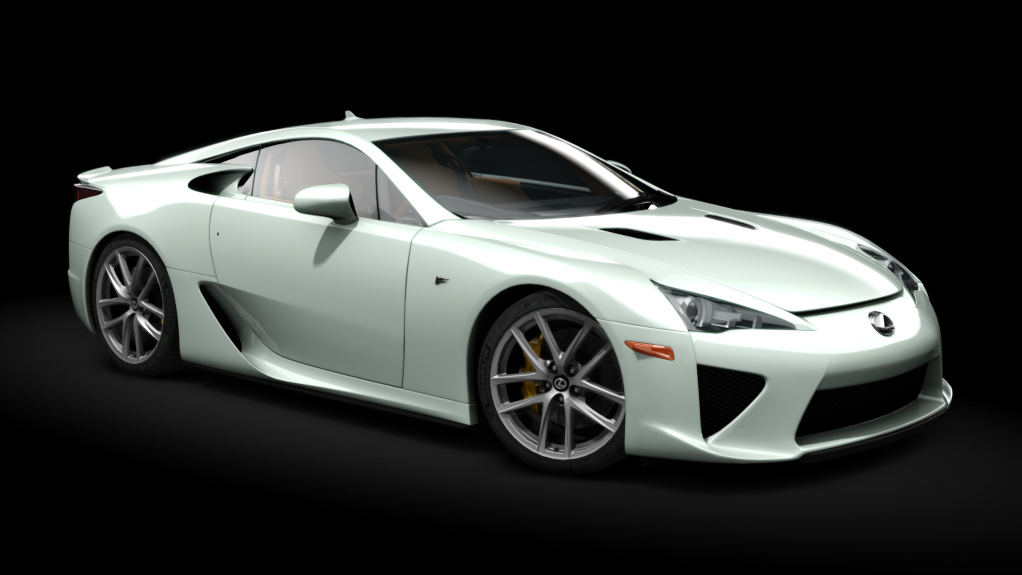 Lexus LFA, skin mint