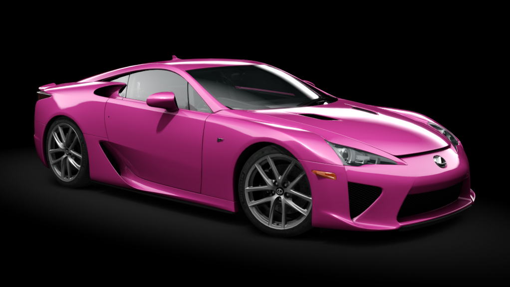 Lexus LFA, skin passionate_pink