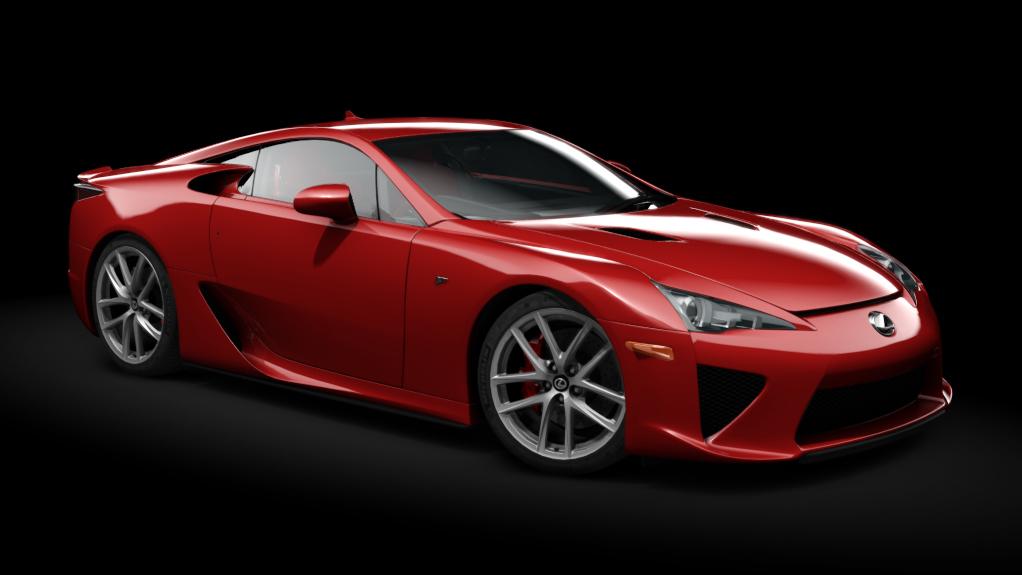 Lexus LFA, skin pearl_red