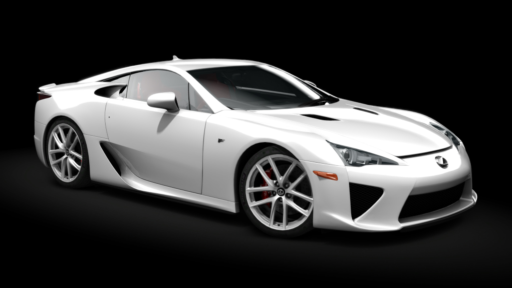 Lexus LFA, skin pearl_white