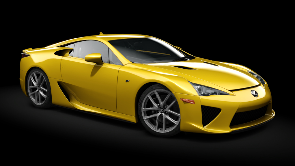 Lexus LFA, skin pearl_yellow