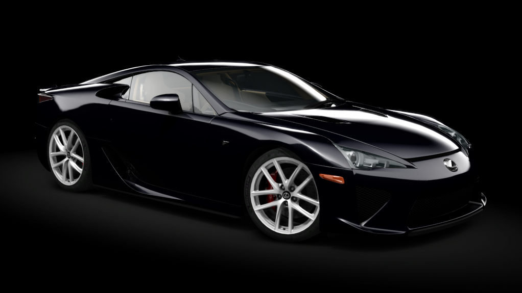 Lexus LFA, skin starlight_black