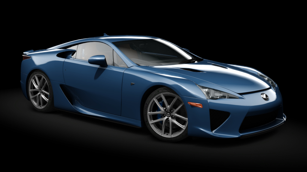 Lexus LFA, skin steel_blue