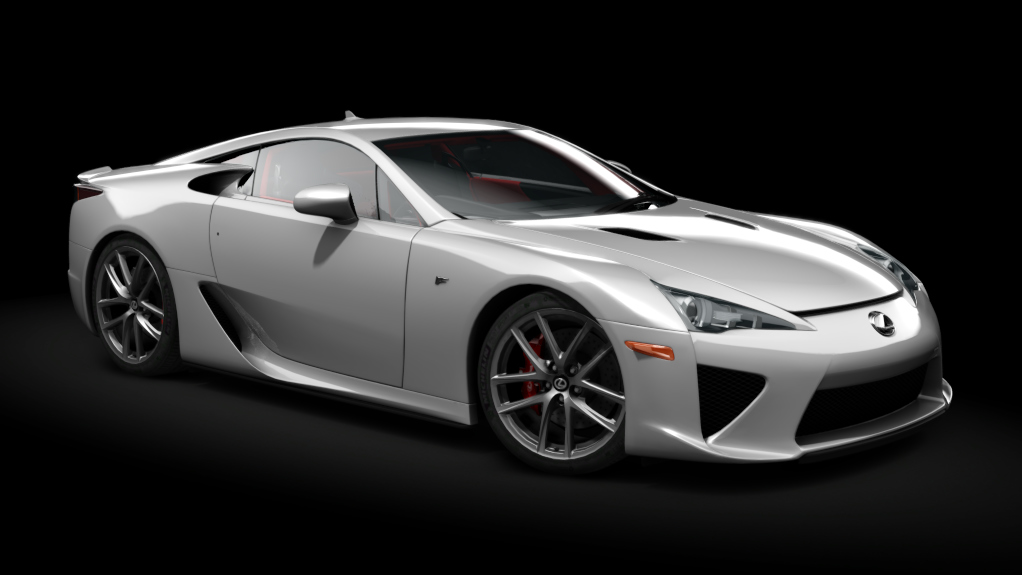 Lexus LFA, skin steel_gray